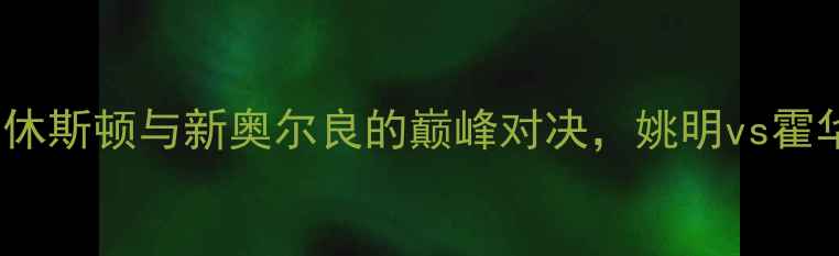 图片 2008火箭vs黄蜂：休斯顿与新奥尔良的巅峰对决，姚明vs霍华德，谁主沉浮？1