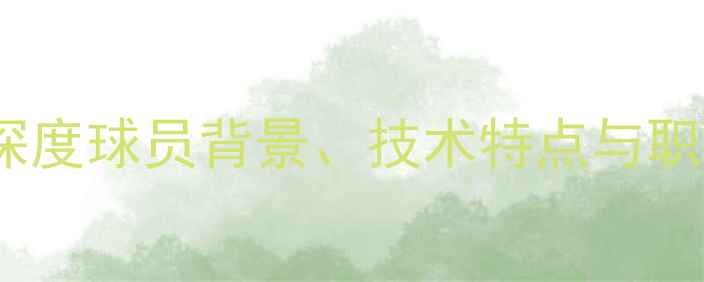 图片 GEA是谁？深度球员背景、技术特点与职业发展前景