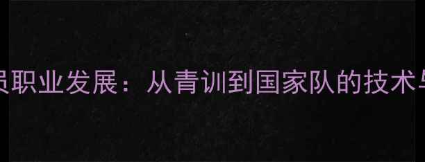 图片 Martin足球员职业发展：从青训到国家队的技术与战术成长全