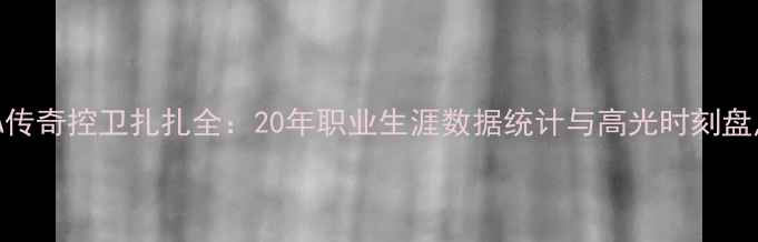 图片 NBA传奇控卫扎扎全：20年职业生涯数据统计与高光时刻盘点2