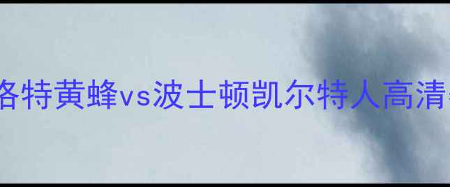 图片 NBA常规赛：夏洛特黄蜂vs波士顿凯尔特人高清赛程及战术前瞻
