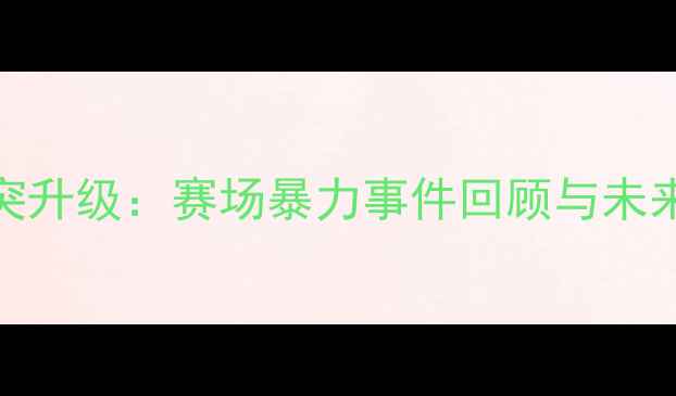 图片 NBA球员冲突升级：赛场暴力事件回顾与未来预防措施2