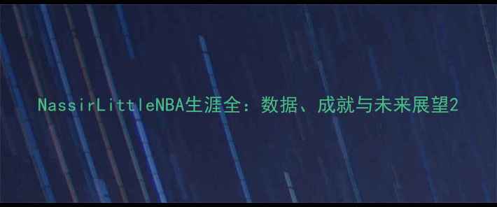 图片 NassirLittleNBA生涯全：数据、成就与未来展望2