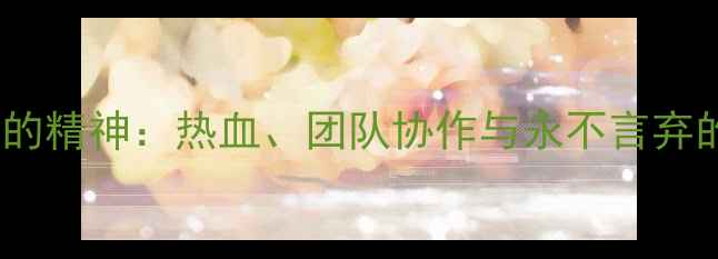 图片 ⚽足球比赛的精神：热血、团队协作与永不言弃的终极解读2