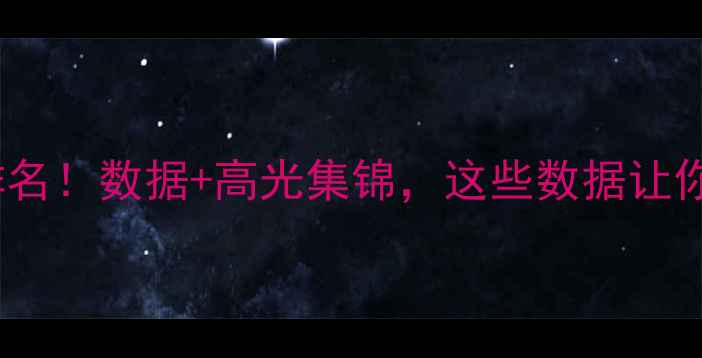 图片 ✨NCAA年度最强球员排名！数据+高光集锦，这些数据让你重新认识篮球天赋🔥2