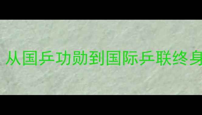 图片 丁松乒乓球职业生涯全：从国乒功勋到国际乒联终身成就奖得主的成长之路1