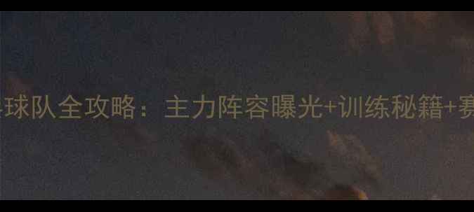 图片 上海乒乓球队全攻略：主力阵容曝光+训练秘籍+赛事展望2