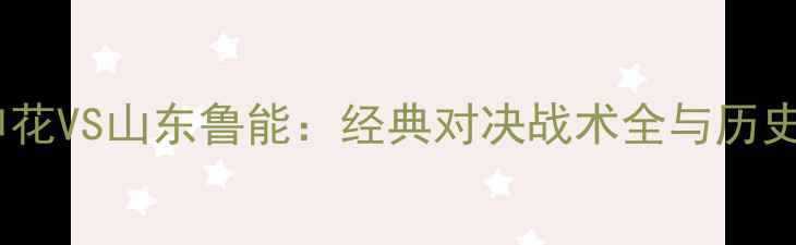 图片 上海申花VS山东鲁能：经典对决战术全与历史意义1