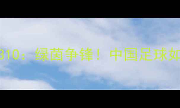 图片 中国男足vs巴林友谊赛310：绿茵争锋！中国足球如何逆袭？全网热议战报