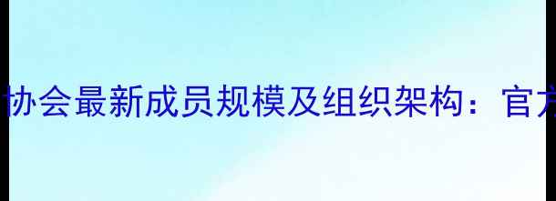 图片 中国羽毛球协会最新成员规模及组织架构：官方数据深度1