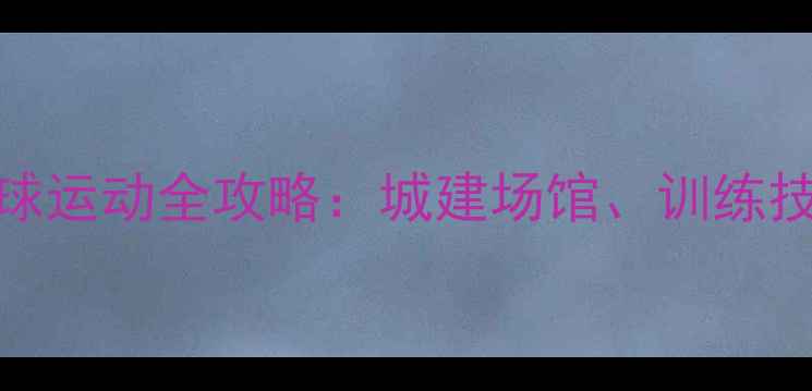 图片 乌鲁木齐羽毛球运动全攻略：城建场馆、训练技巧与赛事指南