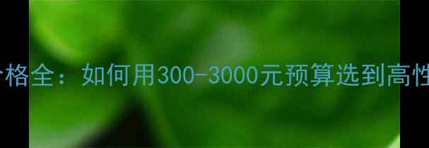 图片 乒乓球底板价格全：如何用300-3000元预算选到高性价比装备？1