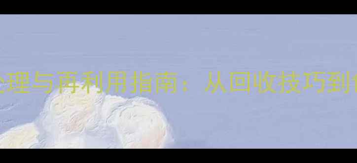 图片 乒乓球旧胶皮环保处理与再利用指南：从回收技巧到创意改造的完整攻略