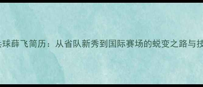 图片 乒乓球薛飞简历：从省队新秀到国际赛场的蜕变之路与技术1