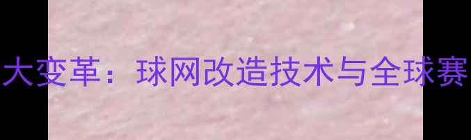 图片 乒乓球规则大变革：球网改造技术与全球赛事影响解读