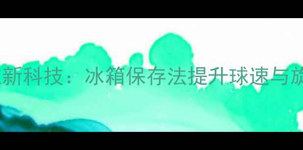 图片 乒乓球训练新科技：冰箱保存法提升球速与旋转的科学1