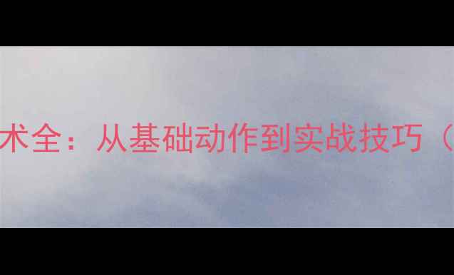 图片 乒乓球进攻战术全：从基础动作到实战技巧（附训练计划）