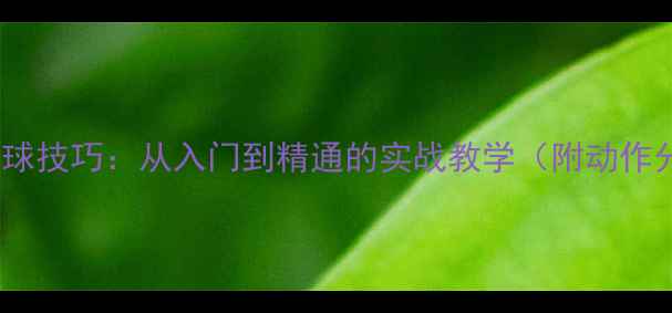 图片 乒乓球追身球技巧：从入门到精通的实战教学（附动作分解图解）1