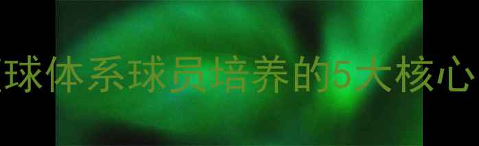 图片 从青训到NBA：美国篮球体系球员培养的5大核心阶段与职业发展密码1