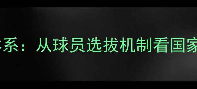 图片 冰岛足球青训体系：从球员选拔机制看国家队的成功密码2