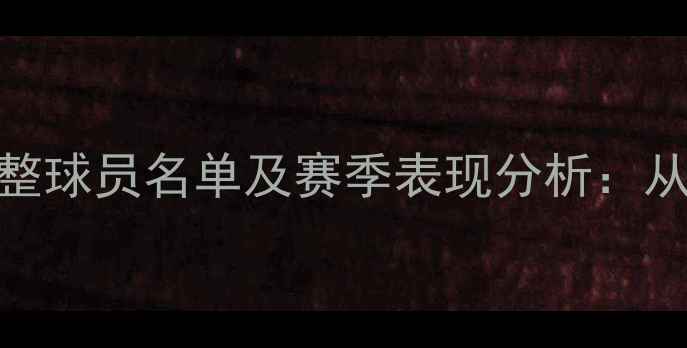 图片 切尔西2007赛季完整球员名单及赛季表现分析：从青训到欧冠争冠全