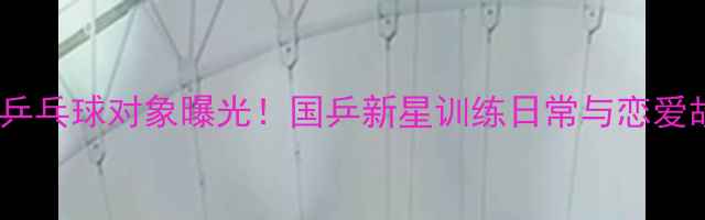 图片 刘淼乒乓球对象曝光！国乒新星训练日常与恋爱故事1