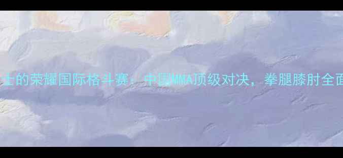 图片 勇士的荣耀国际格斗赛：中国MMA顶级对决，拳腿膝肘全面1