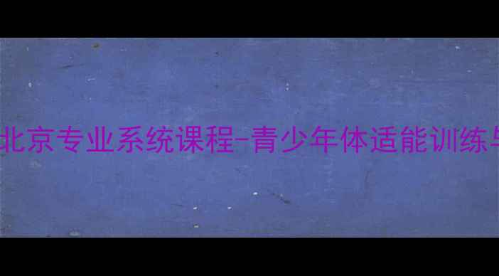 图片 吴迪西羽毛球培训北京专业系统课程-青少年体适能训练与成人技战术提升2