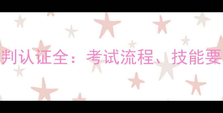 图片 国家羽毛球二级裁判认证全：考试流程、技能要求与职业发展路径