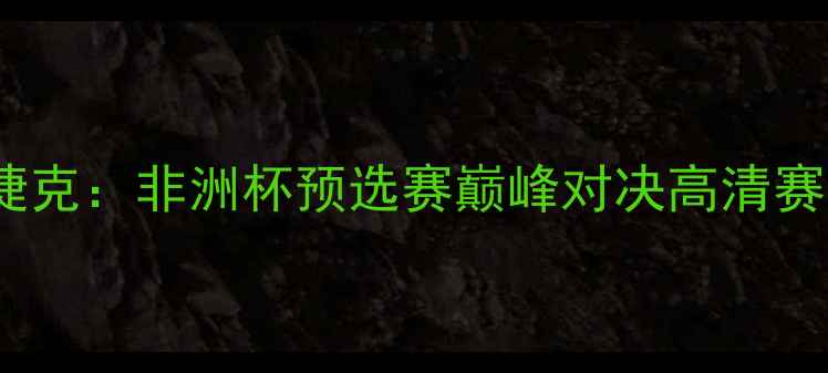 图片 安哥拉男篮VS捷克：非洲杯预选赛巅峰对决高清赛况回顾与分析2