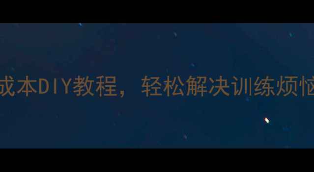图片 家庭自制乒乓球集球网：低成本DIY教程，轻松解决训练烦恼（附详细步骤+材料清单）1