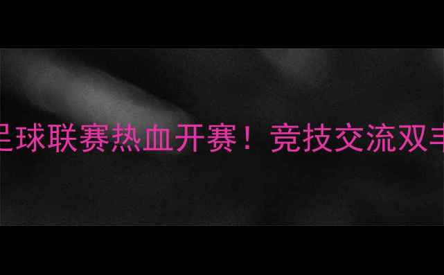 图片 广东省U系列青少年足球联赛热血开赛！竞技交流双丰收，错过再等一年1