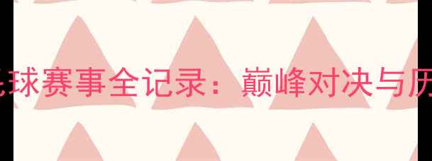 图片 广州全运会羽毛球赛事全记录：巅峰对决与历史性时刻深度1