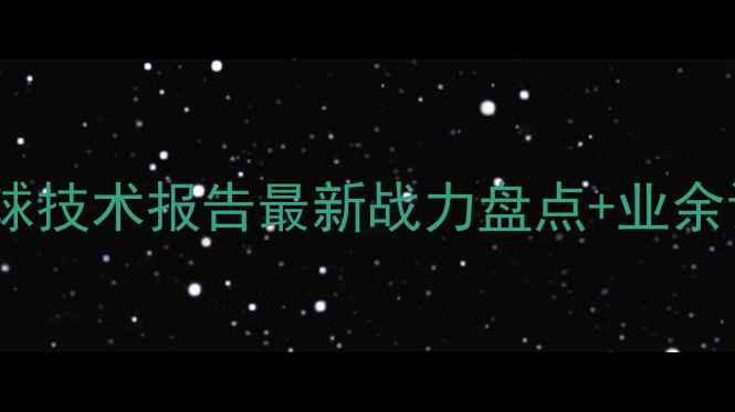 图片 日本羽毛球技术报告最新战力盘点+业余训练干货1