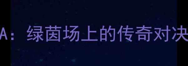 图片 曼城球员FIFA：绿茵场上的传奇对决与未来展望1