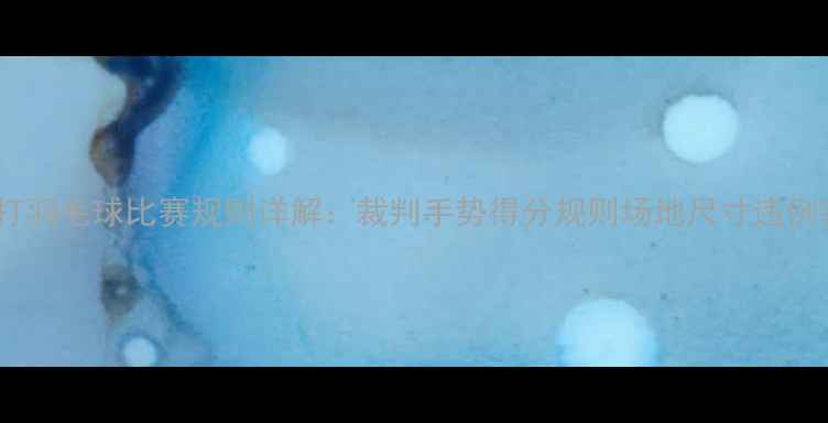 图片 最新单打羽毛球比赛规则详解：裁判手势得分规则场地尺寸违例判罚全1