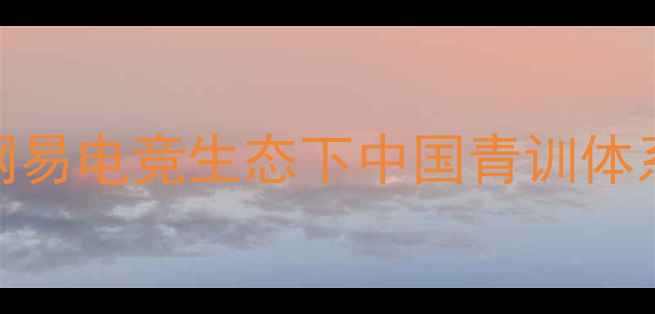 图片 李青龙：网易电竞生态下中国青训体系的新标杆