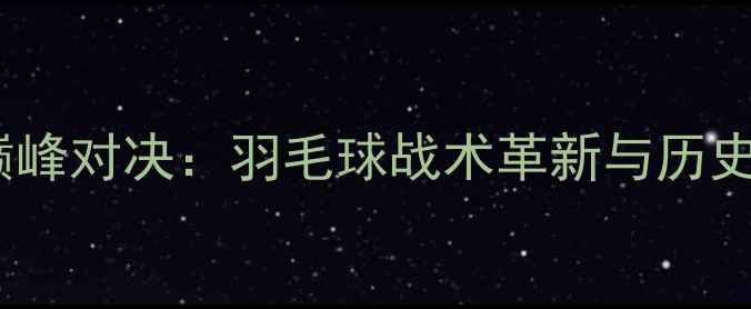 图片 林丹VS安赛龙巅峰对决：羽毛球战术革新与历史性战役的深度2