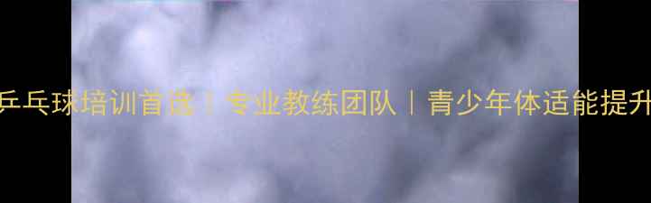 图片 武汉乒乓球培训首选｜专业教练团队｜青少年体适能提升指南