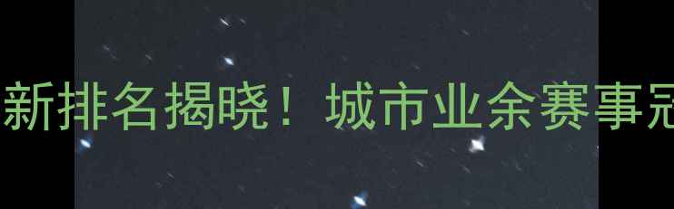 图片 沈阳羽毛球高手最新排名揭晓！城市业余赛事冠军及训练技巧全1