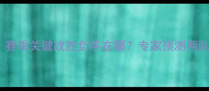 图片 活塞vs马刺深度分析：赛季关键战胜负手在哪？专家预测两队胜负概率及战术解读2