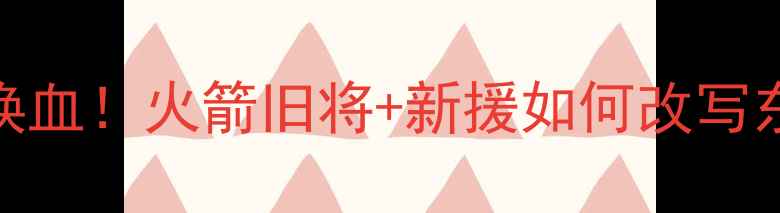 图片 猛龙队内线大换血！火箭旧将+新援如何改写东部格局？🔥🏀