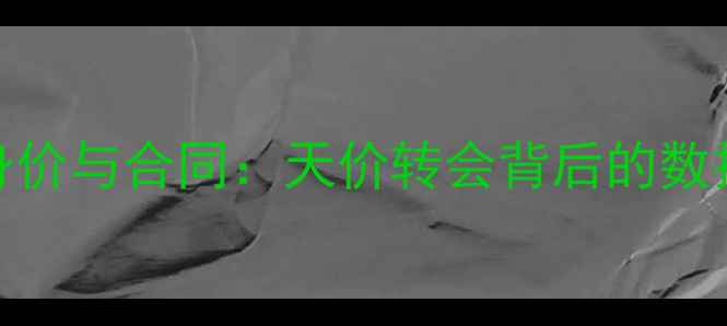 图片 球员身价与合同：天价转会背后的数据真相