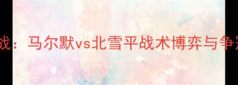 图片 瑞典超焦点战：马尔默vs北雪平战术博弈与争冠前景深度1