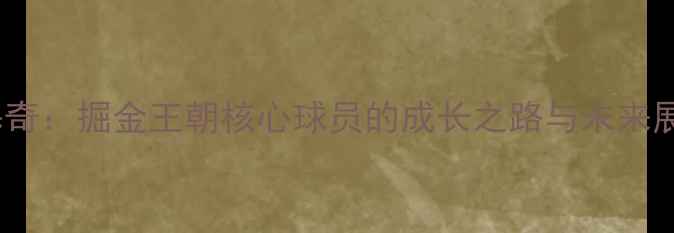 图片 约基奇：掘金王朝核心球员的成长之路与未来展望2