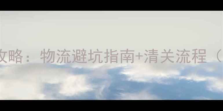 图片 美国运羽毛球全攻略：物流避坑指南+清关流程（附运费计算表）1