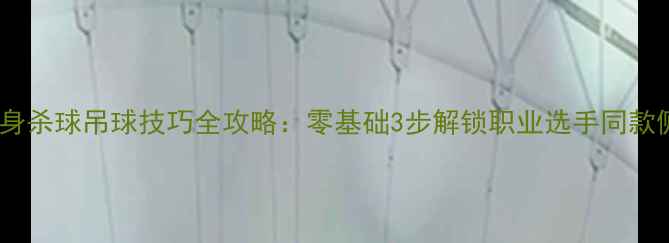 图片 羽毛球侧身杀球吊球技巧全攻略：零基础3步解锁职业选手同款侧身花式2