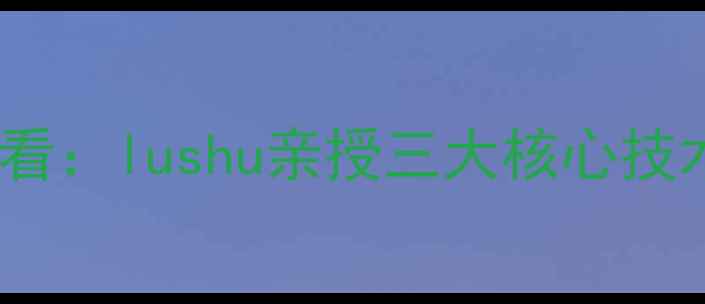 图片 羽毛球入门必看：lushu亲授三大核心技术及训练方法2