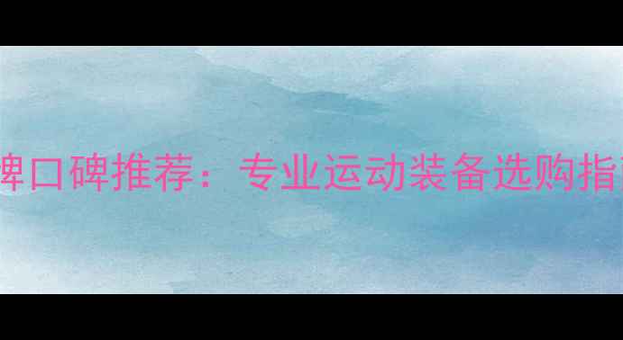 图片 羽毛球包十大品牌口碑推荐：专业运动装备选购指南与避坑全攻略1