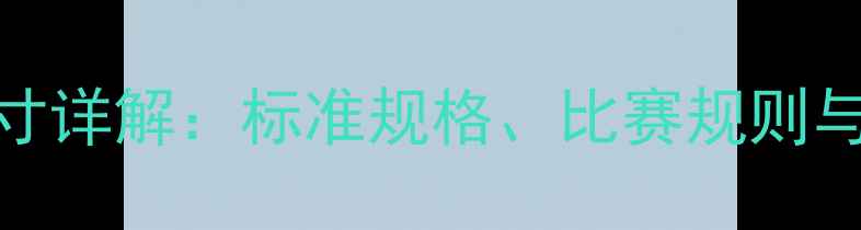 图片 羽毛球半场尺寸详解：标准规格、比赛规则与家庭娱乐指南